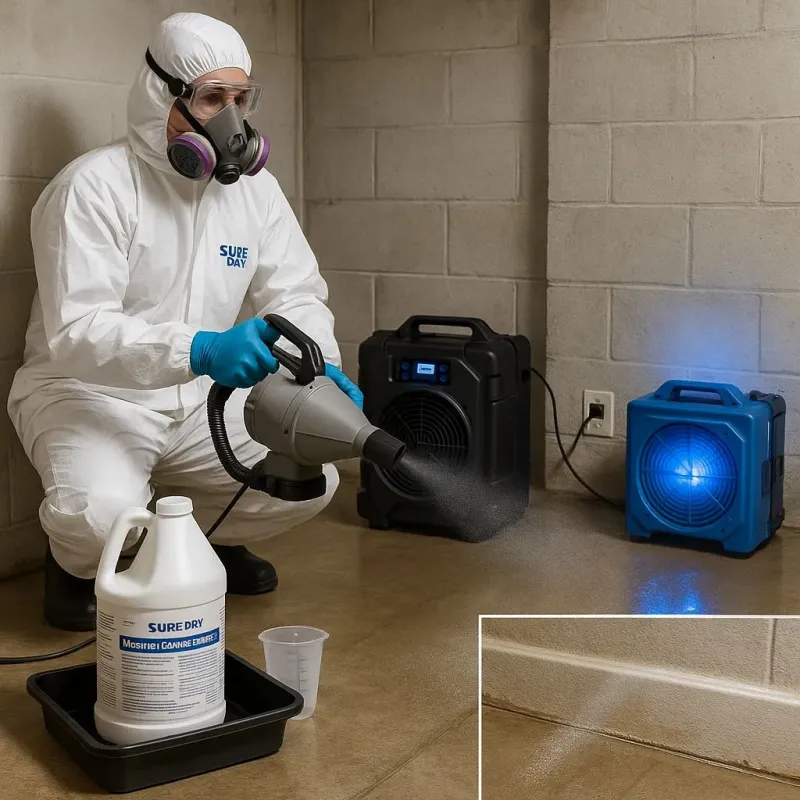 Sanitization and Odor Removal process in Mansfield, MO