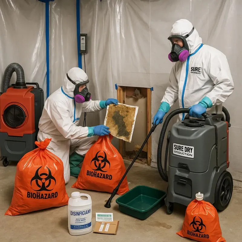 Contaminated Water Handling Protocols process in Mansfield, MO