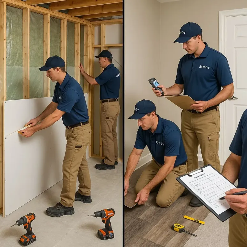 Repairs and Reconstruction process in Mansfield, MO